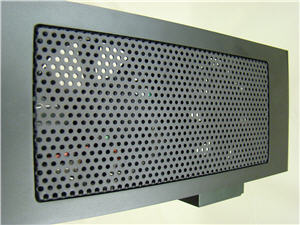 Side mesh grill