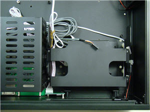 Optical drive cage