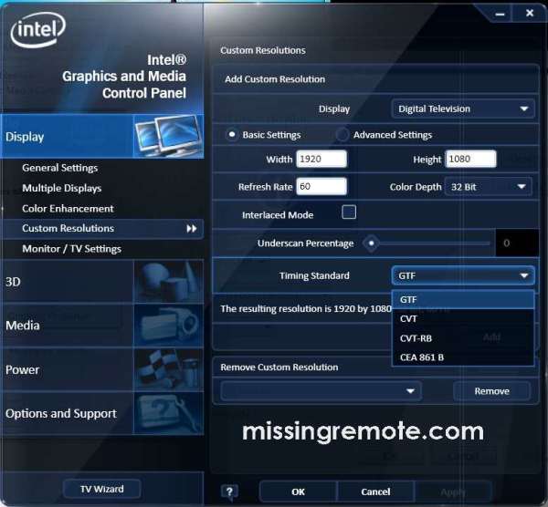 Intel Core i5 Timing Options