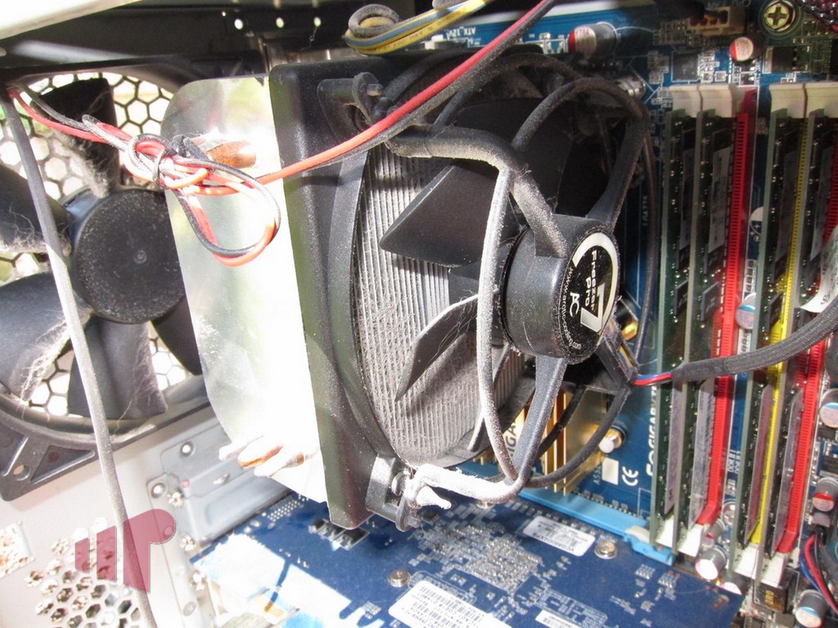Dusty CPU Cooler
