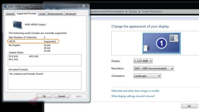 HDCP Capabilities