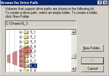 NTFS Drive Path