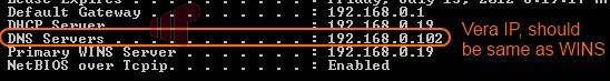 Vera DNS Issue